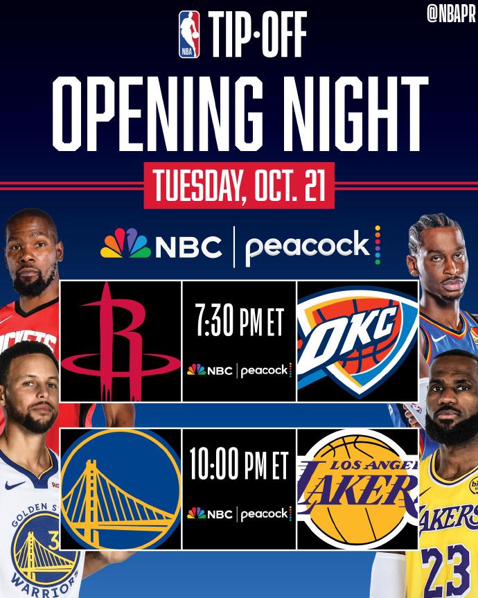 NBA官方, 卫冕冠军雷